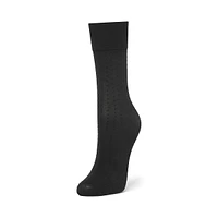 Women's Sheer Pin Dot Knee-High Socks