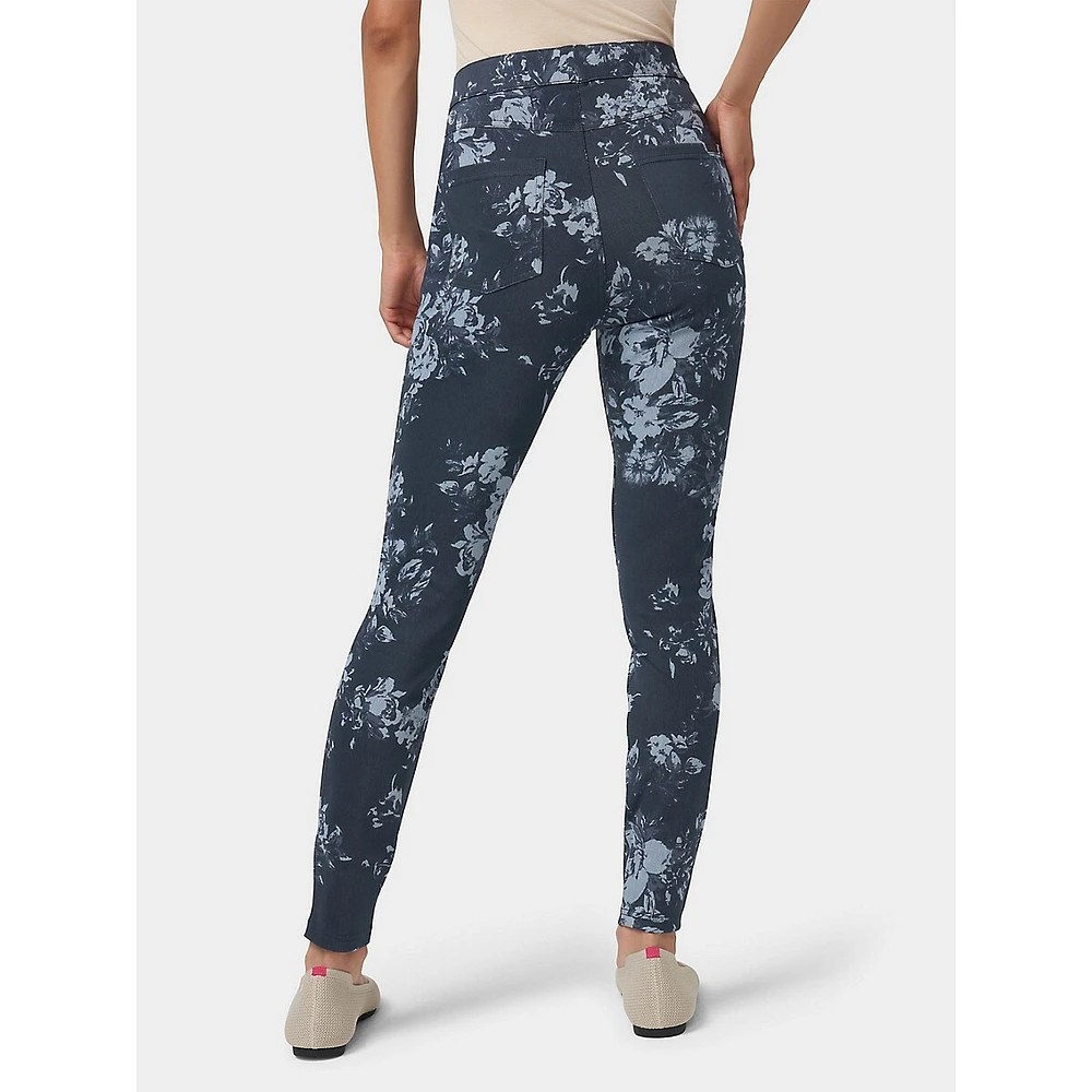 Blue Roses Denim Legging