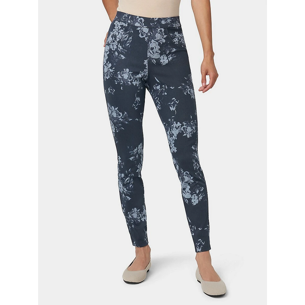 Blue Roses Denim Legging