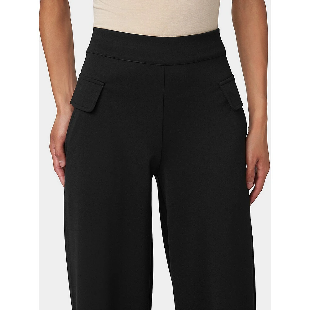 Ponte Wide Leg Pant