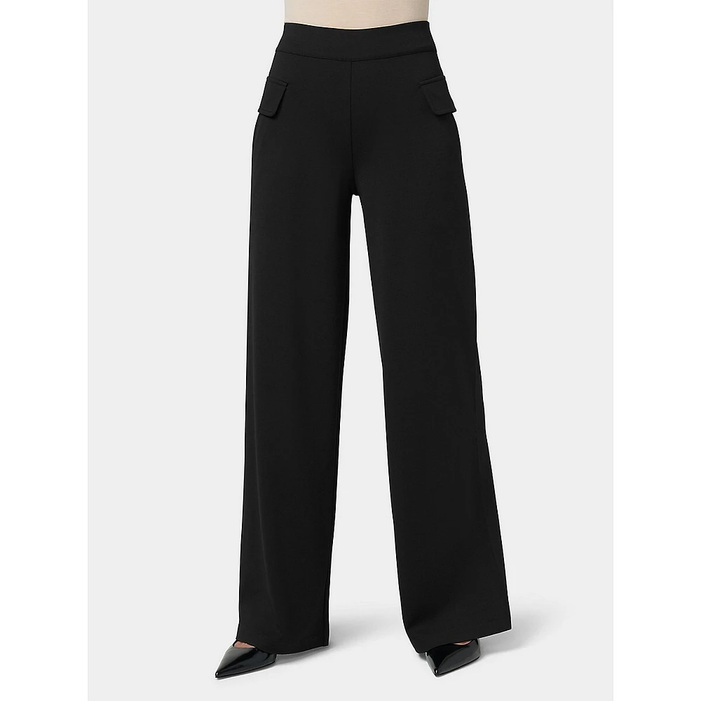 Ponte Wide Leg Pant