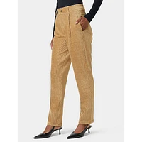 Pull-On Straight Leg Corduroy Leggings