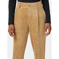 Pull-On Straight Leg Corduroy Leggings