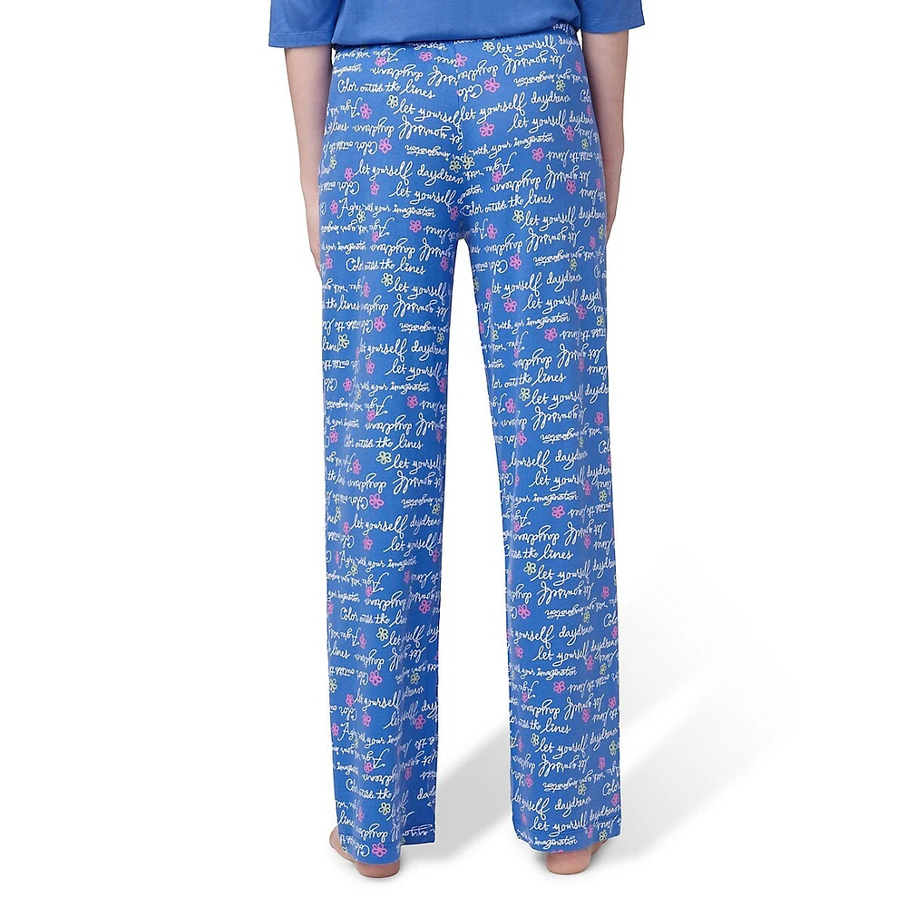 Script Mantras Pyjama Pant