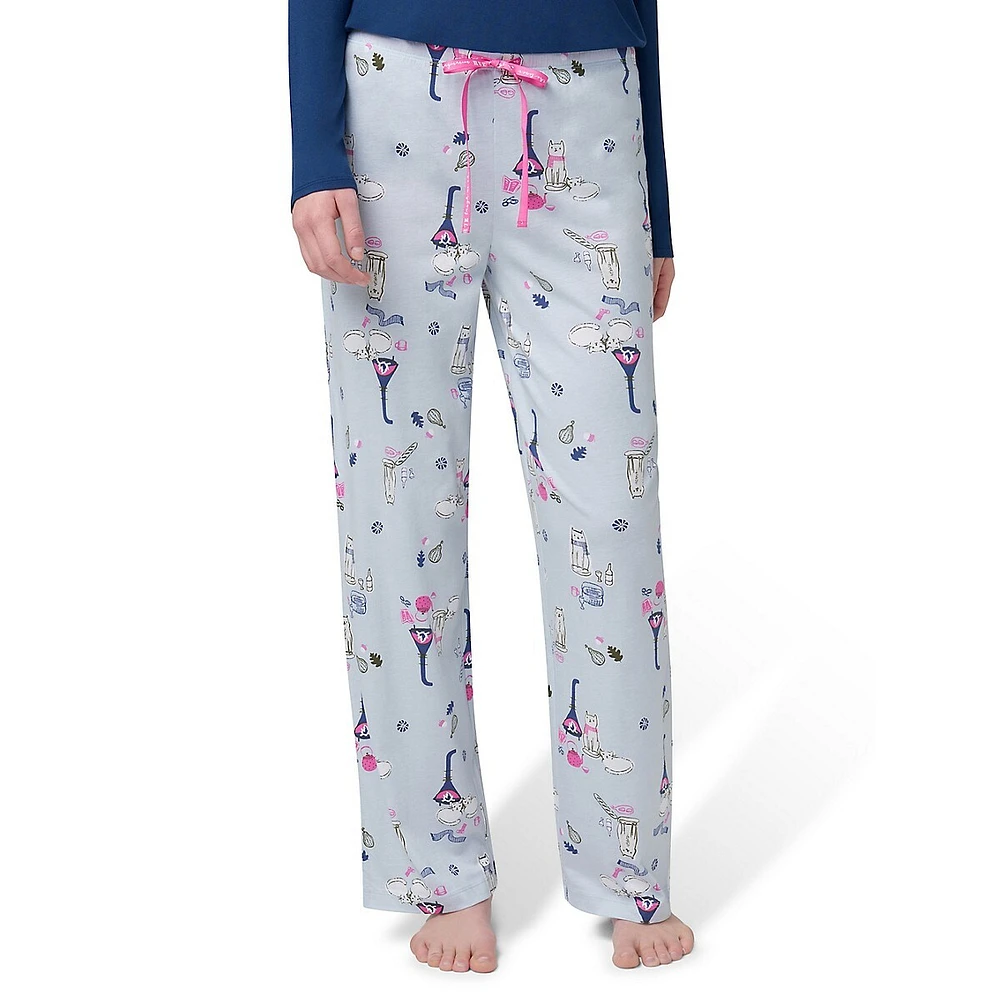 Cat Picnic Pyjama Pant