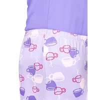 2-Piece Kittys Morning Brew Pyjama Packaged Set