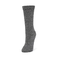 Womens's 2-Pair Nordic Snowflake Boot Sock