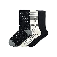 Women's 3-Pair Super Soft Crew Socks Pack