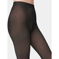 Light Weight Faux Sheer Tights