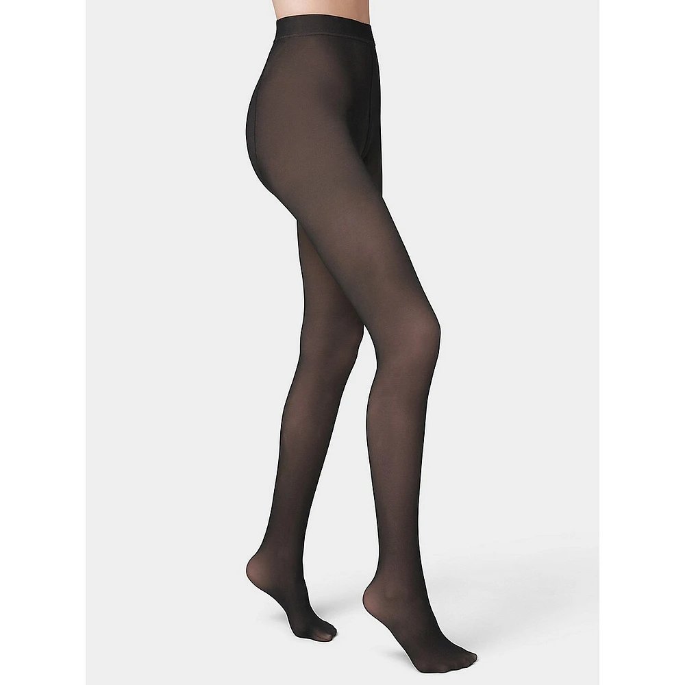 Light Weight Faux Sheer Tights