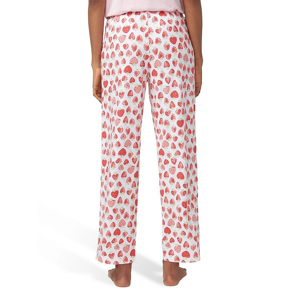 I Heart Strawberries Pajama Pants