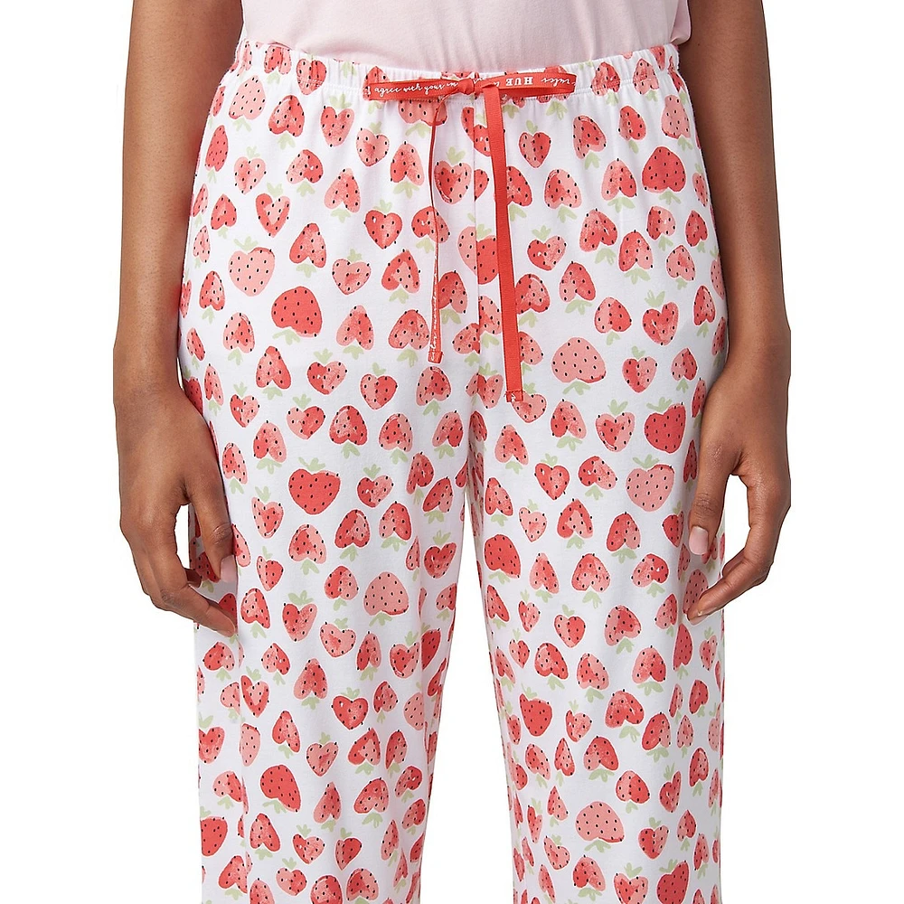 I Heart Strawberries Pajama Pants