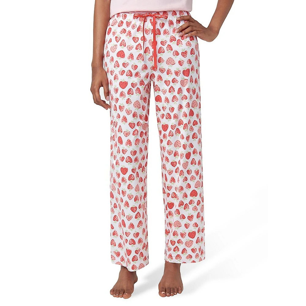 I Heart Strawberries Pajama Pants