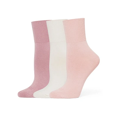 3-Pair Bobby Crew Socks