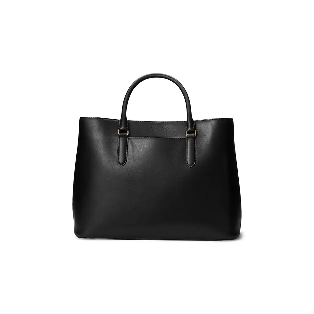 Marcy Large Leather Satchel