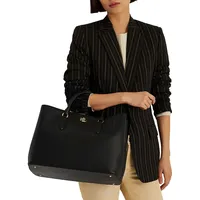 Marcy Large Leather Satchel
