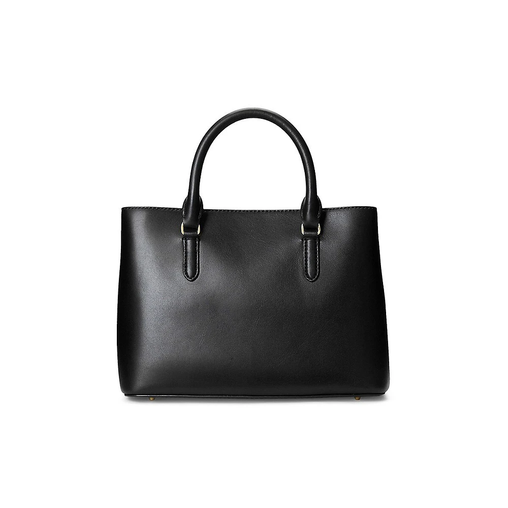 Marcy Small Leather Satchel