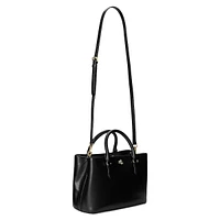 Marcy Small Leather Satchel