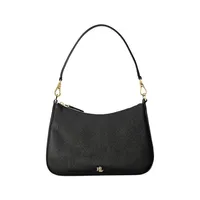 Crosshatch Leather Medium Shoulder Bag