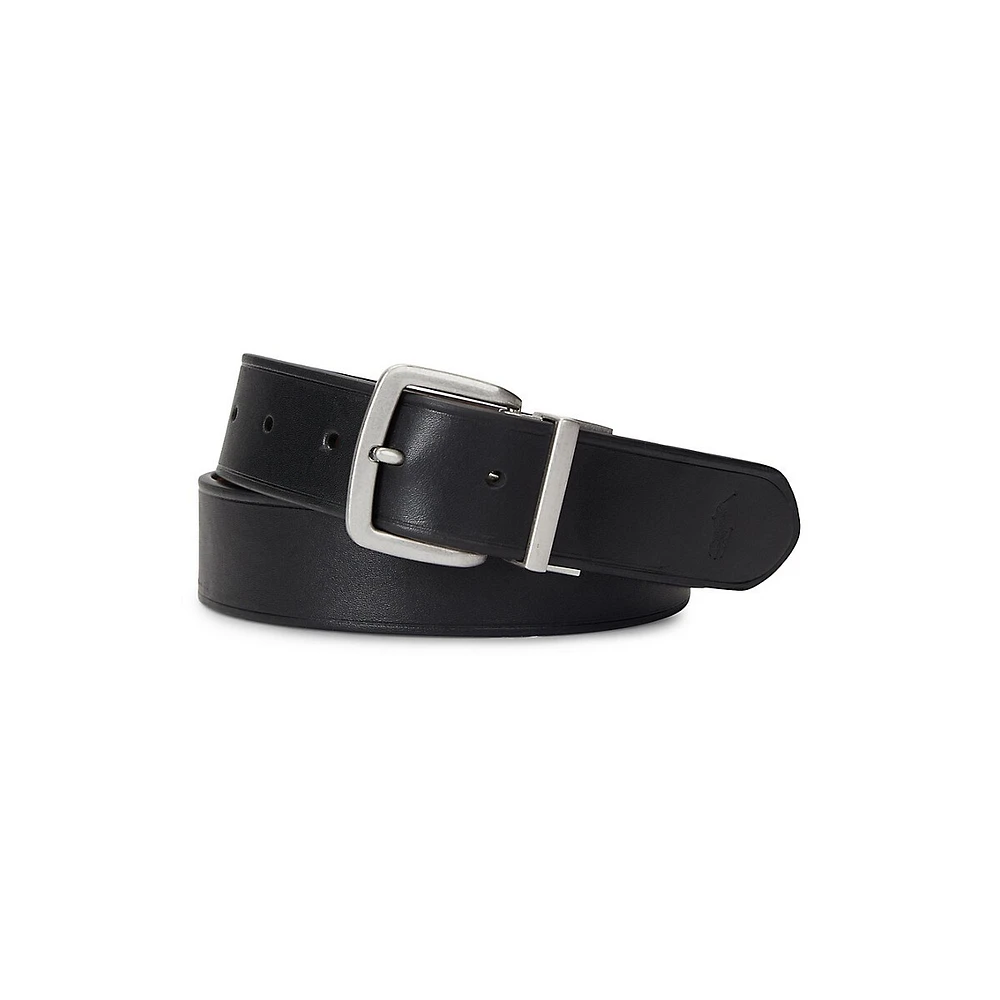 Reversible Leather Belt