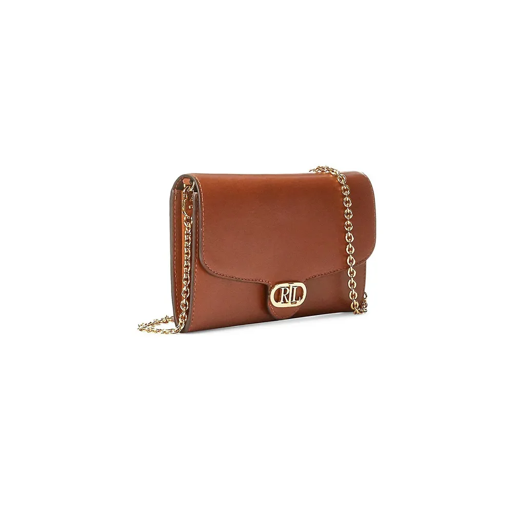 Medium Adair Leather Crossbody Bag