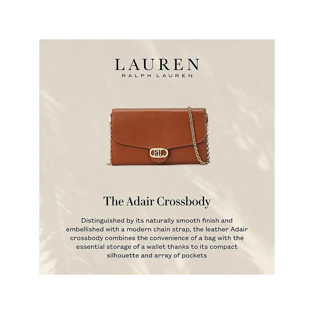 Medium Adair Leather Crossbody Bag