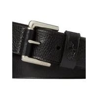 Signature Pony Pebbled Leather Belt