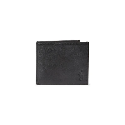 Pebbled Leather Billfold