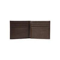 Pebbled Leather Billfold