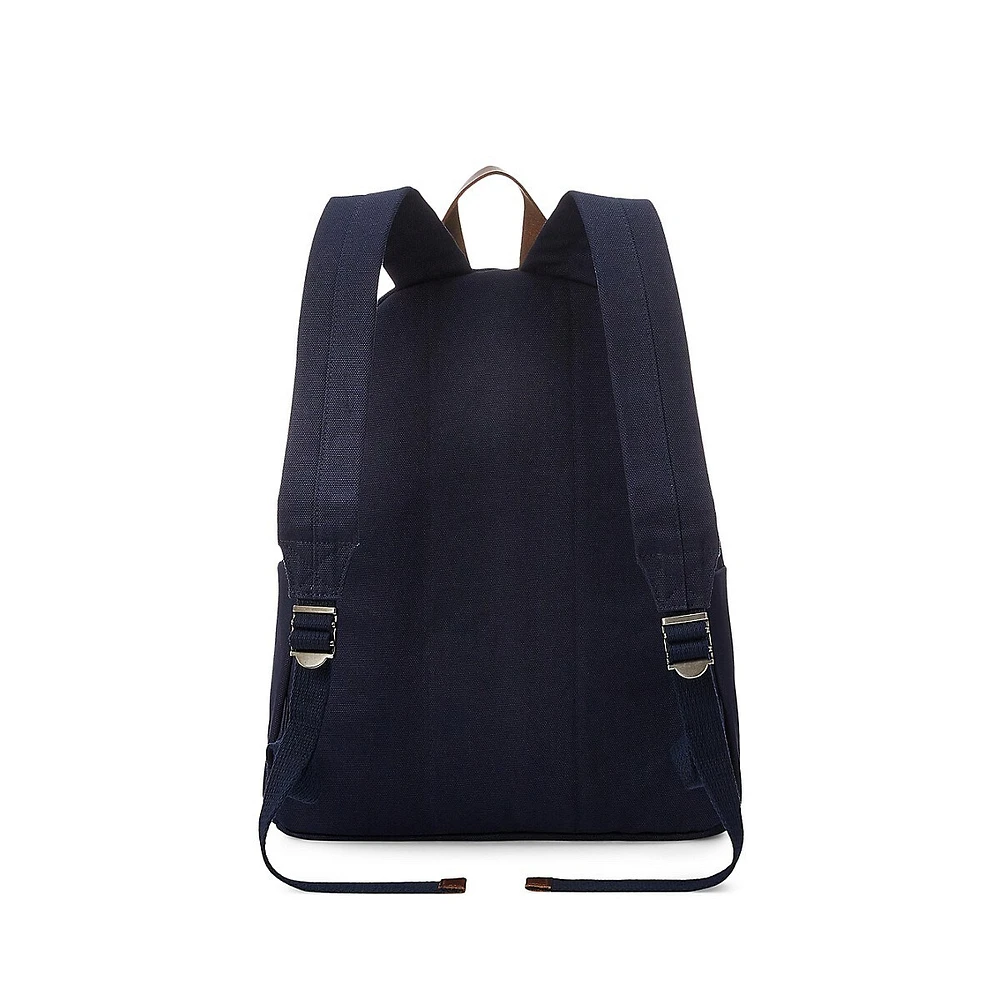 Polo Bear Canvas Backpack