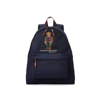 Polo Bear Canvas Backpack