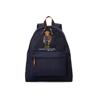 Polo Bear Canvas Backpack