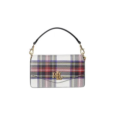 Lauren Ralph Lauren Print Haircalf Small Tayler Crossbody Bag