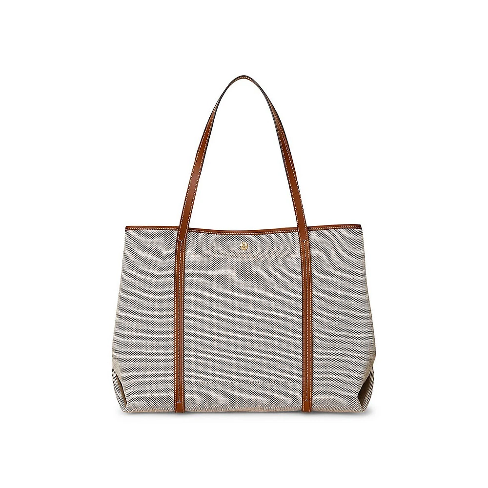 Extra-Large Emerie Canvas Tote