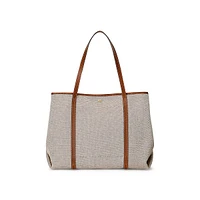 Extra-Large Emerie Canvas Tote