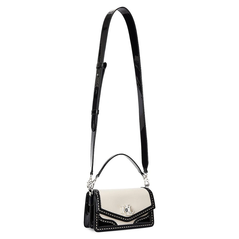 Small Tayler ​Perforated Leather Crossbody Bag