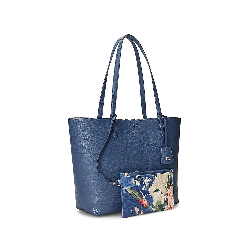 Reversible Tote With Zip Pouch