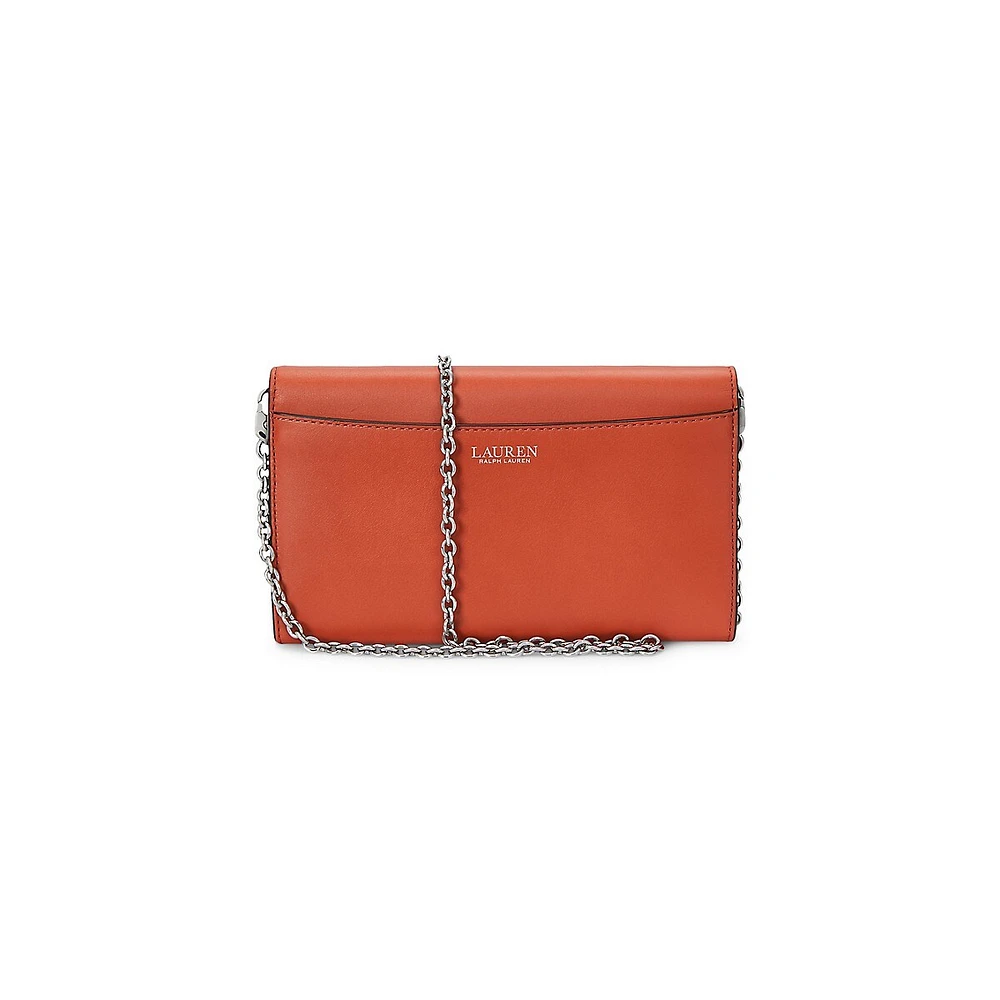 Sac bandoulière en cuir Adair de taille moyenne