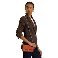 Sac bandoulière en cuir Adair de taille moyenne