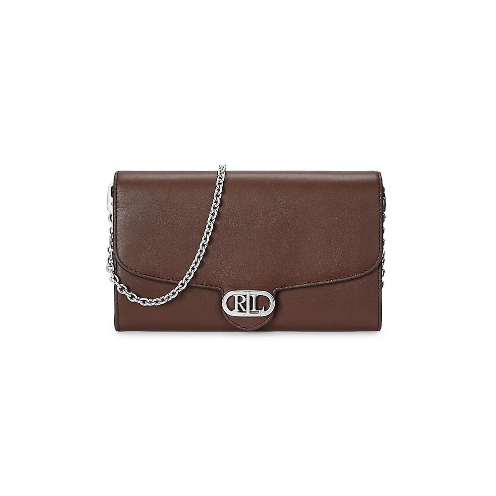 Medium Adair Leather Crossbody Bag