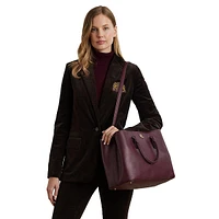 Marcy Large Leather Satchel