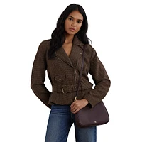 Cameryn Large Pebbled Leather Crossbody Bag