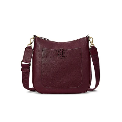 Cameryn Large Pebbled Leather Crossbody Bag