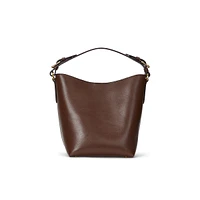 Medium Witley Leather Bucket Bag