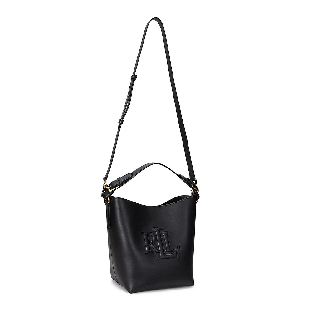 Medium Witley Leather Bucket Bag