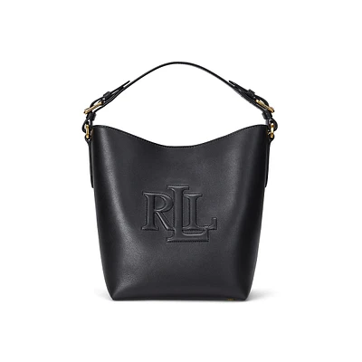 Medium Witley Leather Bucket Bag