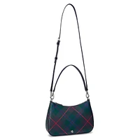 Medium Danni Plaid Leather Shoulder Bag