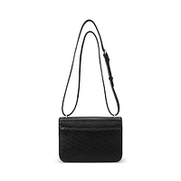 Medium Sophee Stitched Nappa Leather Convertable Crossbody Bag