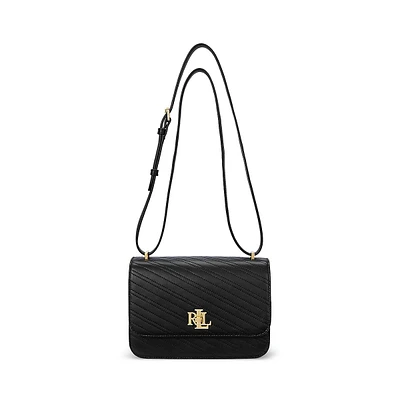 Medium Sophee Stitched Nappa Leather Convertable Crossbody Bag