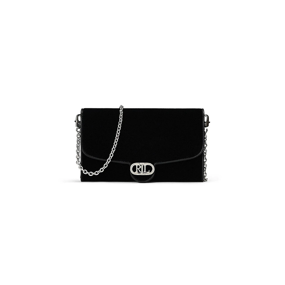 Medium Adair Velvet Crossbody Bag